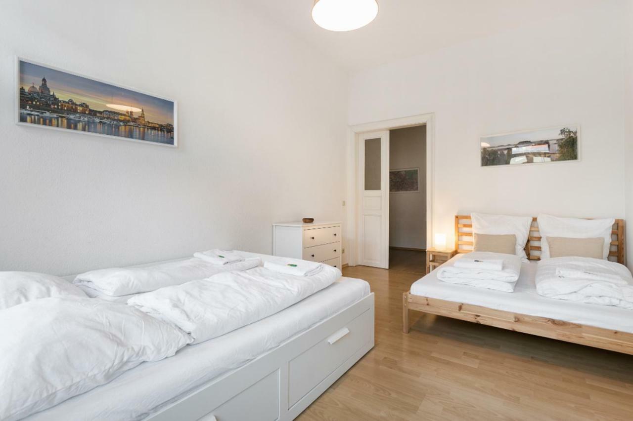 Ruhiges Apartment Am Rande Des Szeneviertels Drezno Zewnętrze zdjęcie