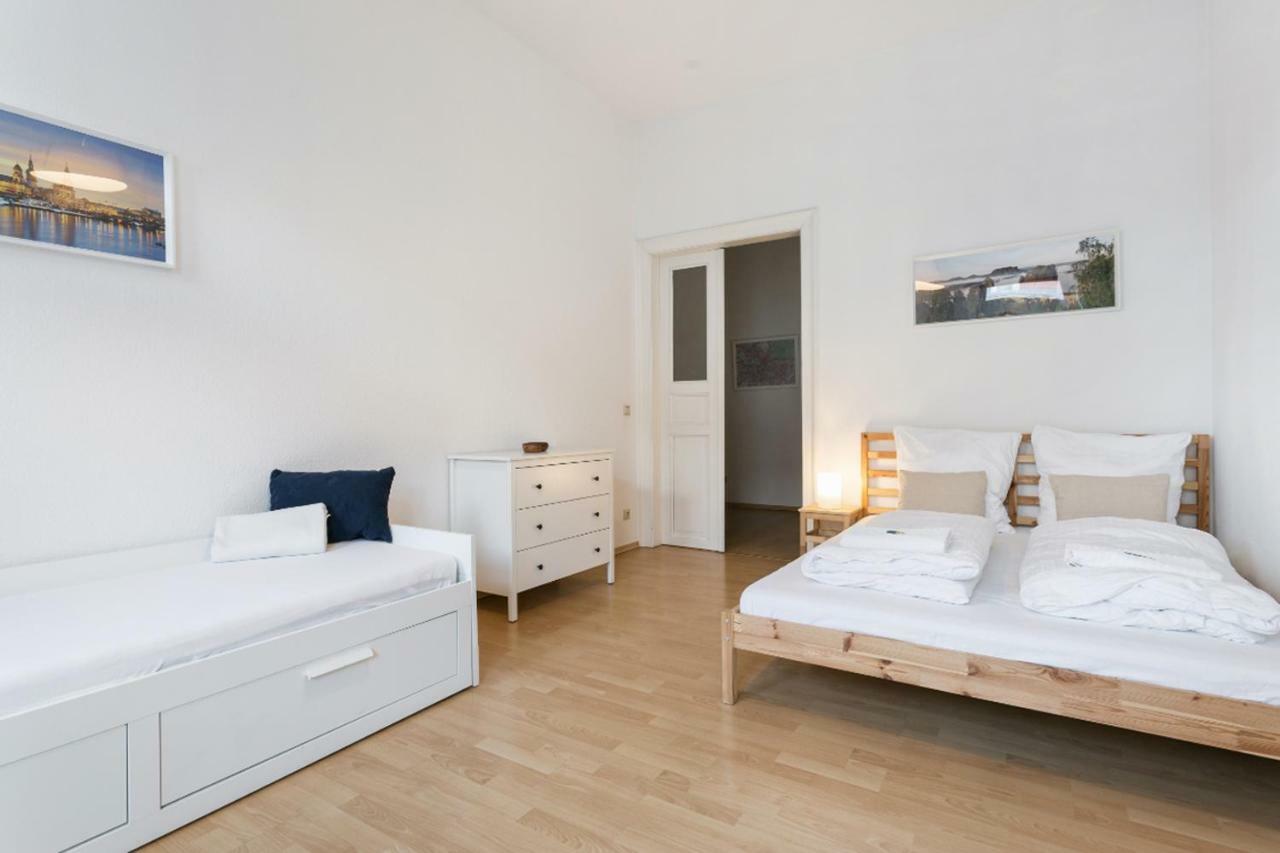 Ruhiges Apartment Am Rande Des Szeneviertels Drezno Zewnętrze zdjęcie